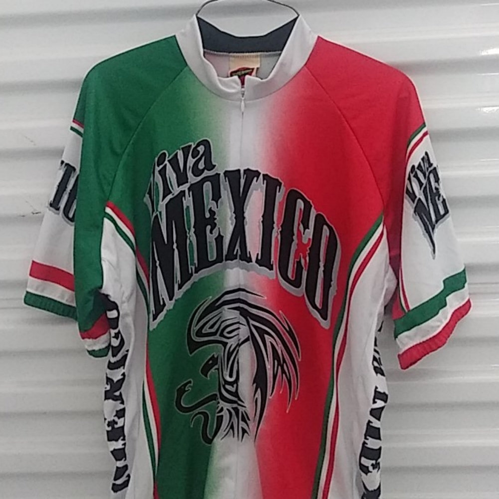 Viva Mexico Bicycle Cycling Jersey XL - J2